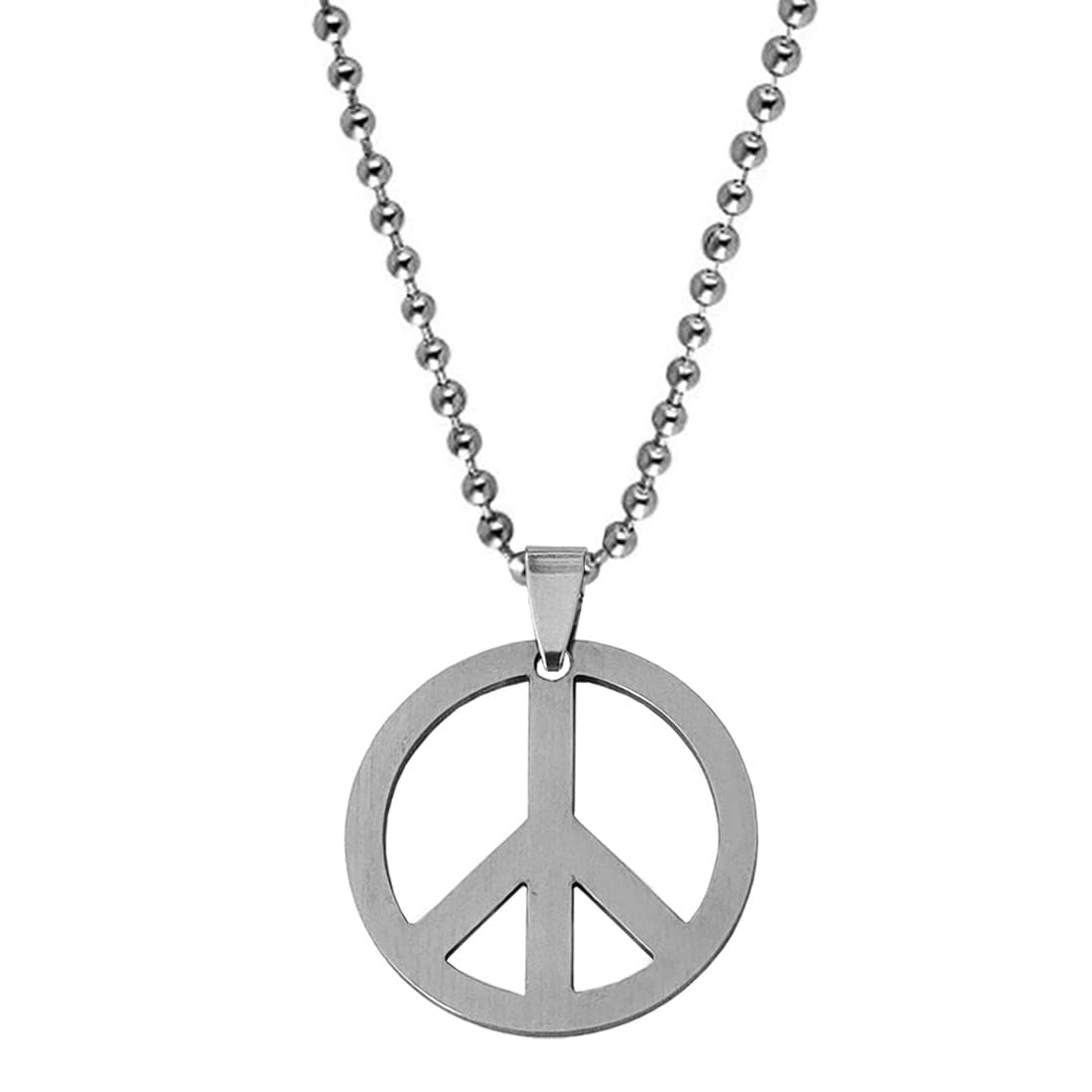 Buy M Men Style Bikers jewelry Antique Peace Sign Symbol Black And